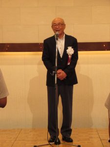 14佐藤前校長乾杯の挨拶